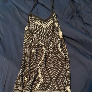 Aztec Tribal Pattern Breezy Halter Tank Top